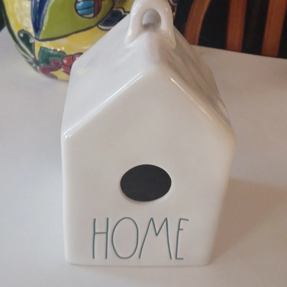 Rae Dunn Birdhouse Blue Font - Picture 3 of 5